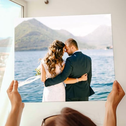 18x28 1.25" DIY Canvas Stretcher Bars, Gallery Depth White Pine Wood Frame Kit, Self-Adhesive & Tool-Free Assembly