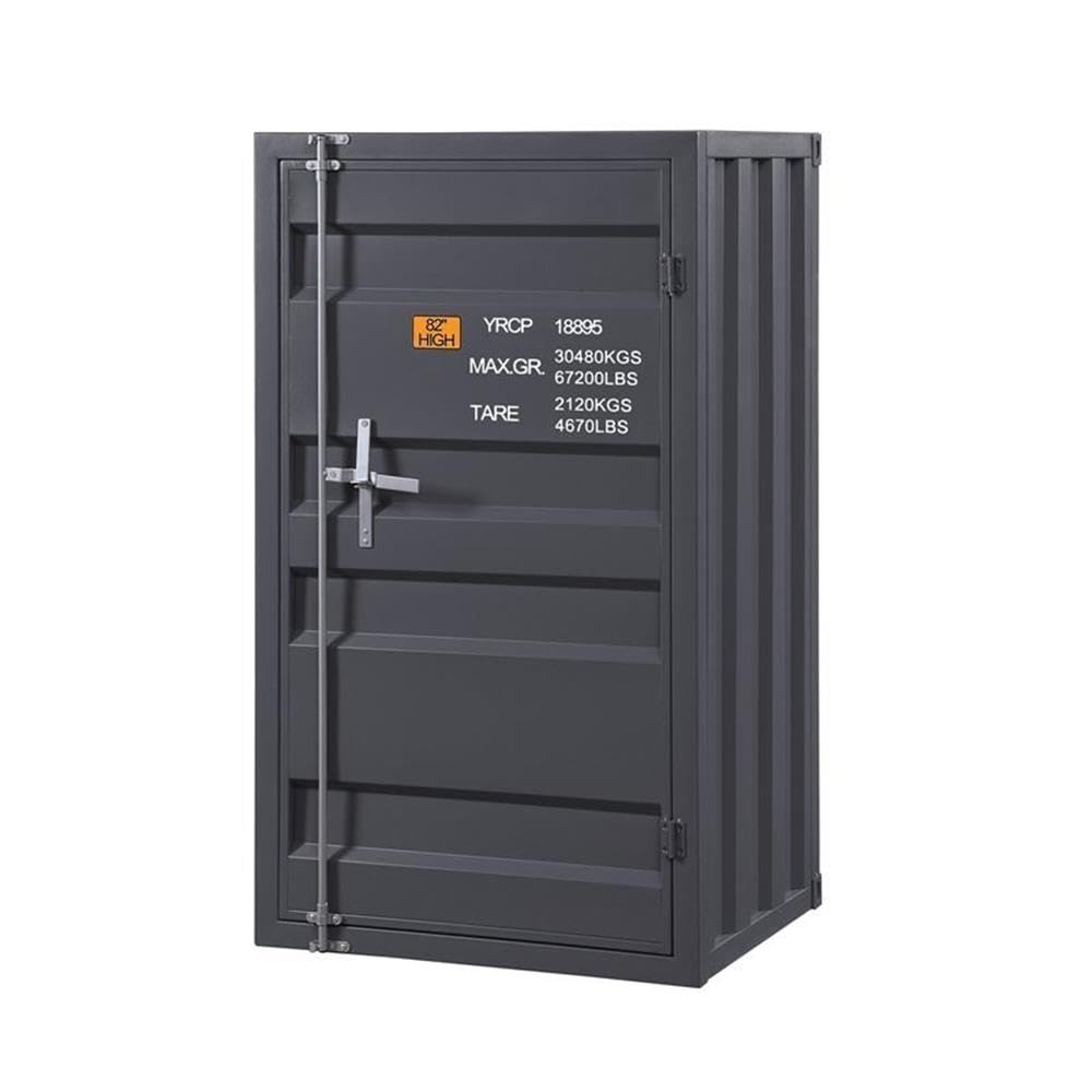 Acme Cargo Chest with 1 Door in Gunmetal