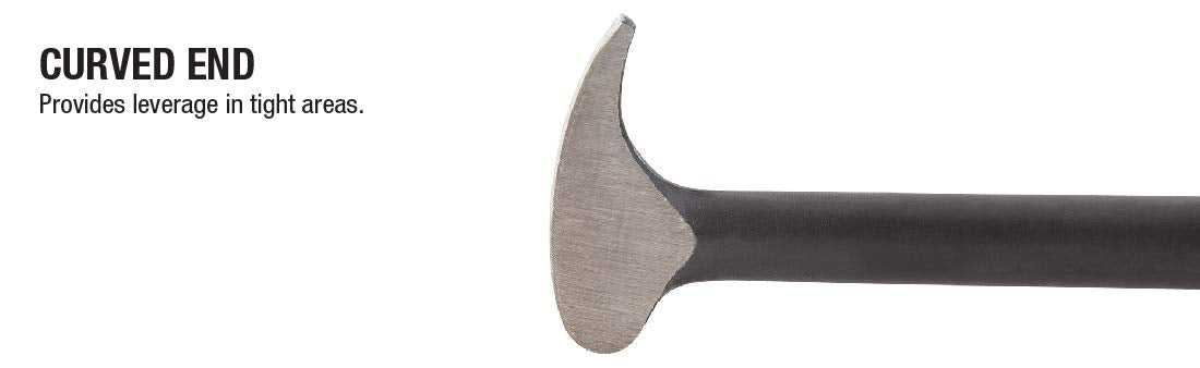 SUNEX TOOLS 9804 Rolling Head Pry Bar Set, 6-Inch - 20-Inch, 4-Piece