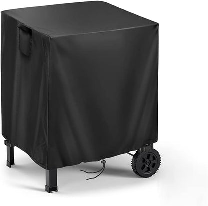 27 22 30 Inch Outdoor Prep Table Cover for Inkmin Double-Shelf Movable Dining Cart Table, Patio Bar Cart Cover