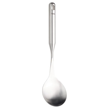 Fissler Essential Vegetable & Rice Serving Spoon, 18/10 Stainless Steel Kitchen Utensil for Serving & Cooking, Ergonomic Handle, Dishwasher Safe