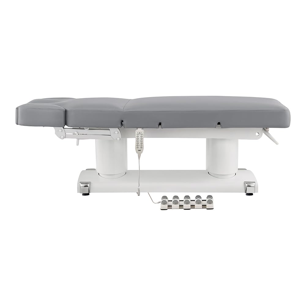 Dir Full Electric Medical Spa Treatment Massage Table Facial Beauty Bed LUXI in Grey