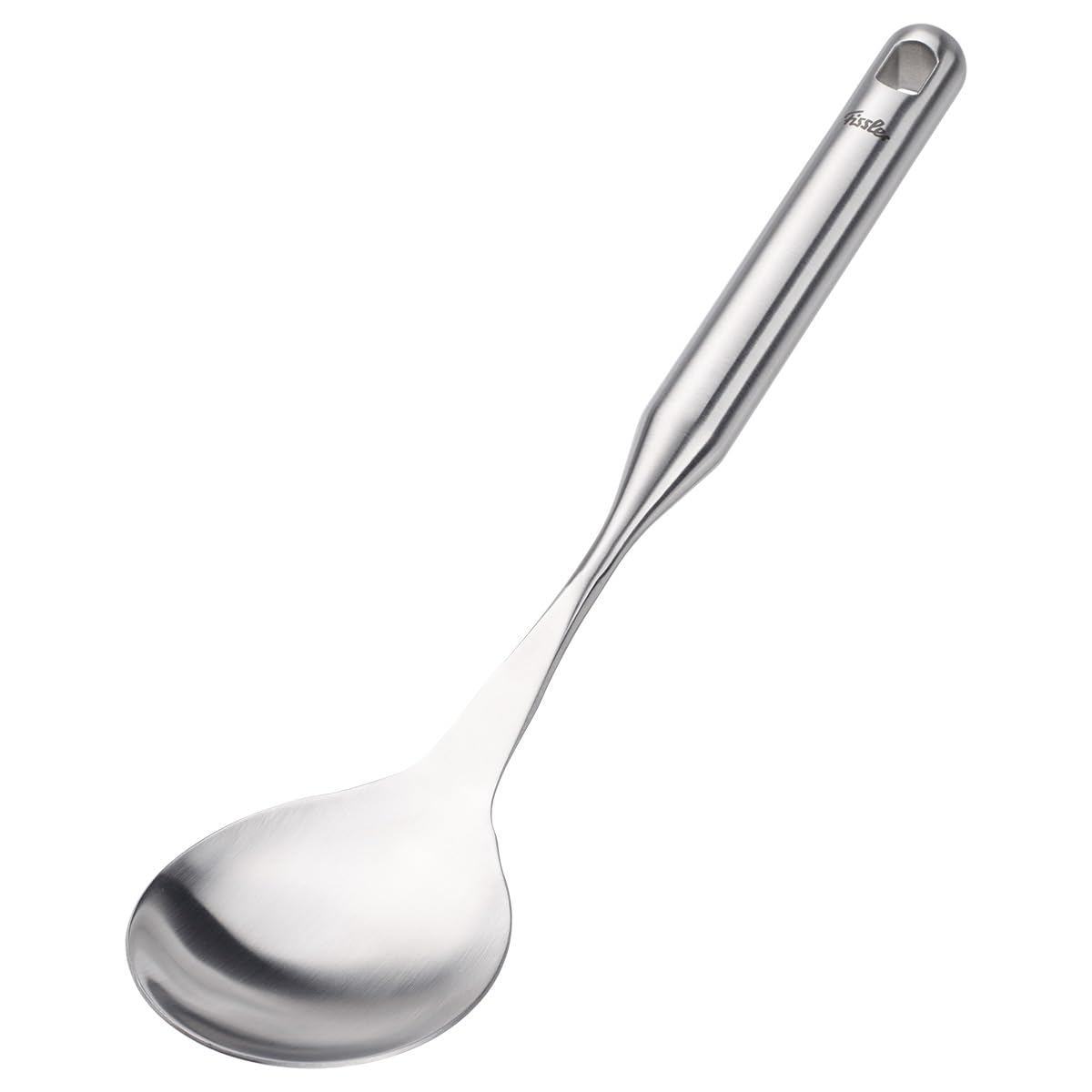 Fissler Essential Vegetable & Rice Serving Spoon, 18/10 Stainless Steel Kitchen Utensil for Serving & Cooking, Ergonomic Handle, Dishwasher Safe