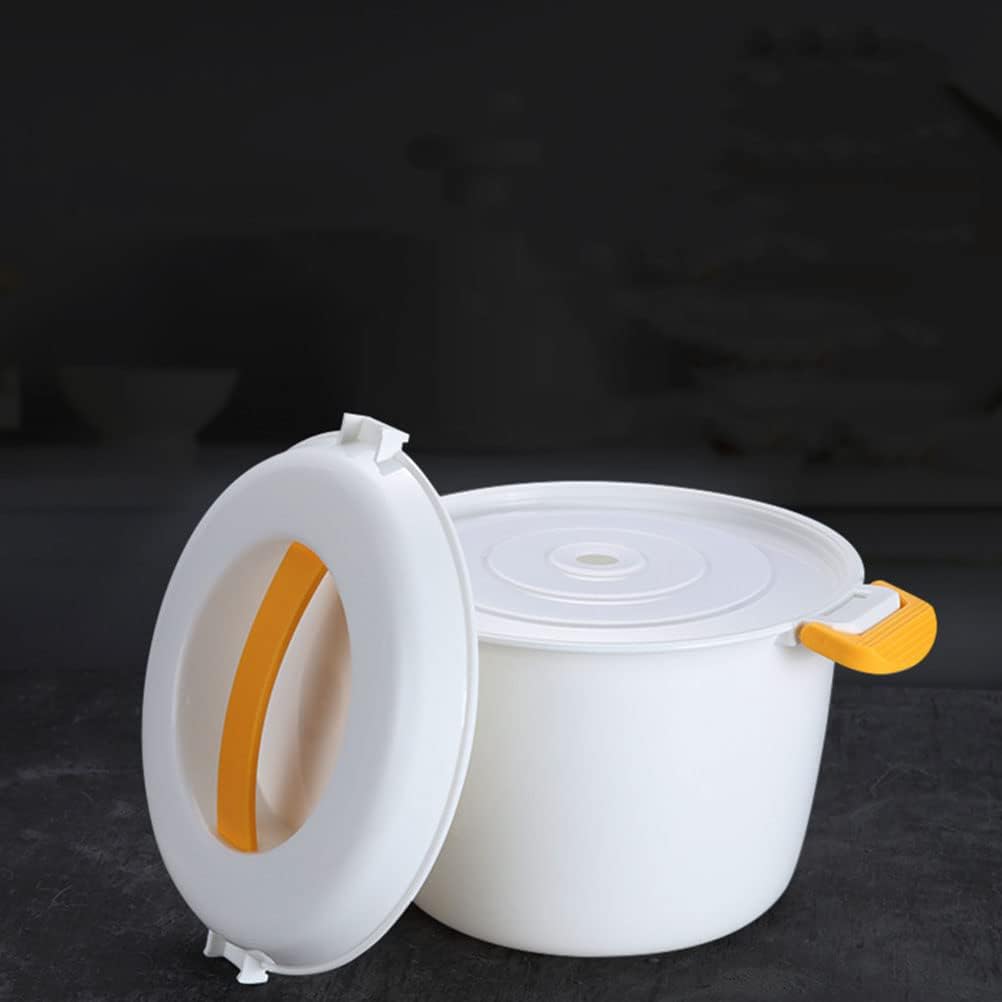 Didiseaon Mini Rice Cooker, Travel Steamer, Microwave Cooking Tool for Fettuccine Noodles and Rice Making