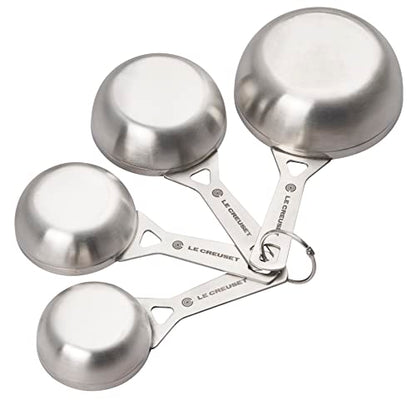 Le Creuset Stainless Steel Measuring Cups, Set of 4