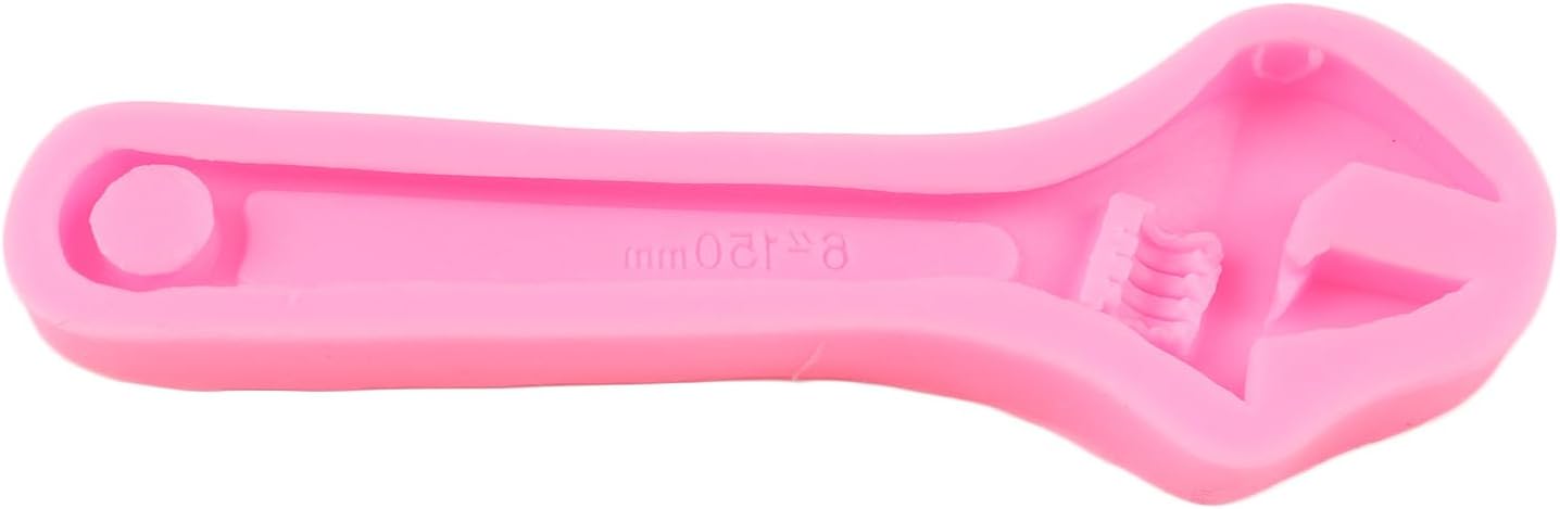 Hand Tools Silicone Molds Wrench Fondant Mold for Cake Decoration, Cupcake Topper, Chocolate Candy
