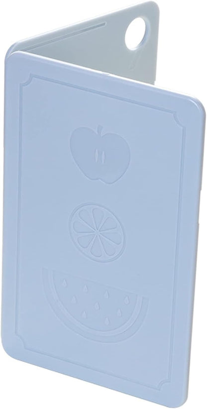 Foldable Kitchen Cutting Board Mats, Portable Plastic Fruit Chopping Board, Non Slip Mat for Meat & Vegetables (Nordic
