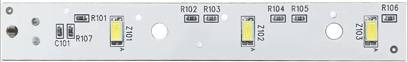 1PK WR55X26671 Compatible Replacement LED Light Board for GE Refrigerators