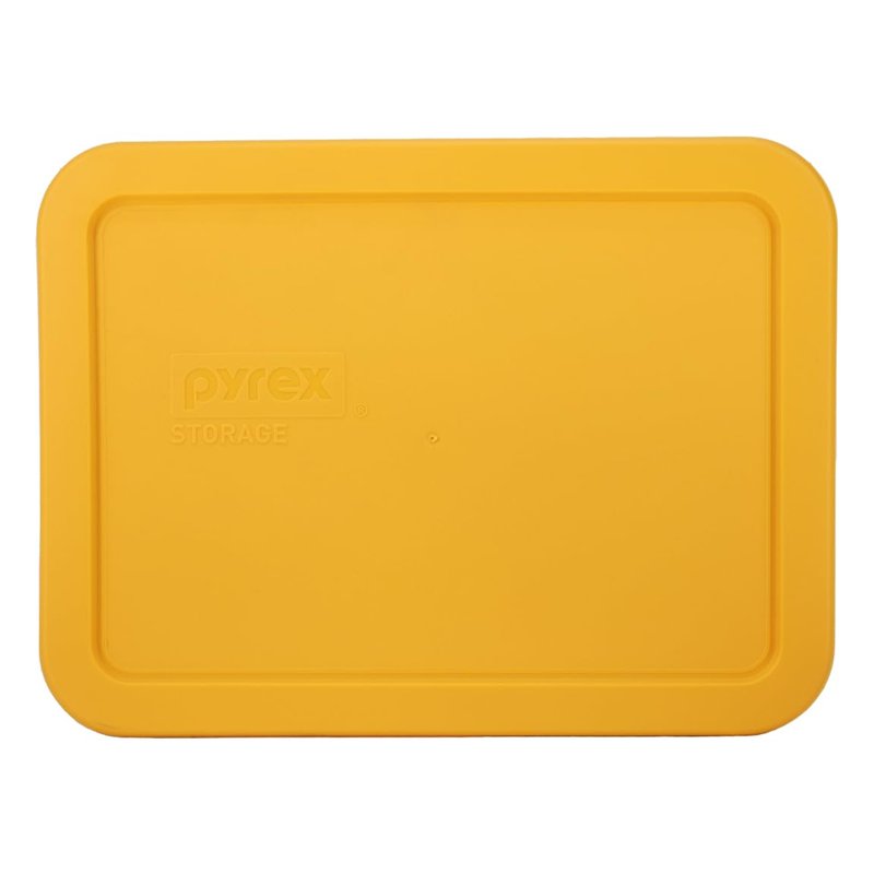 Pyrex 7210-PC 3-Cup Lemon Drop Yellow Food Storage Replacement Lid - Made in USA