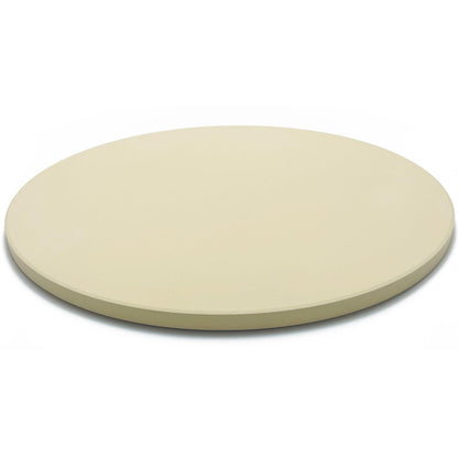 Heavy 20“ Round Ceramic Pizza Stone for BGE, Big Green Egg XL, Kamado Joe Big Joe 24-inch Charcoal Grill and others Smokers
