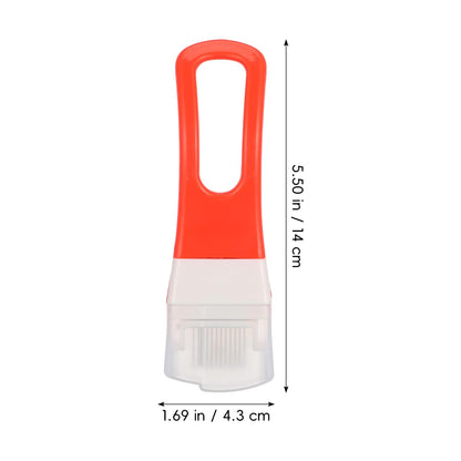 Unomor Green Onion Cutter Vegetable Slicer Scallion Shredder Kitchen Tool - Stainless Steel Multi Blade Cutter with Non Slip Handle for Meal Prep Salad Garnish Chili Cooking