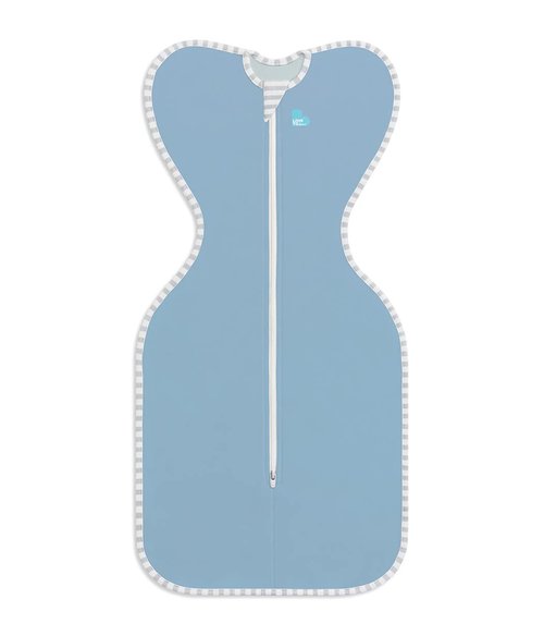 Love To Dream Swaddle UP - Baby Sleep Sack for Self-Soothing | Snug Fit, 13-19 lbs, Dusty Blue