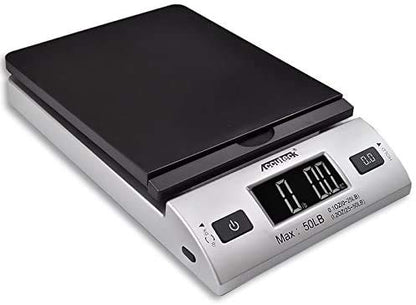 Accuteck 8250 High Accuracy Digital Shipping Scale and Postal Scale, 0.1oz Precision, 50Lb