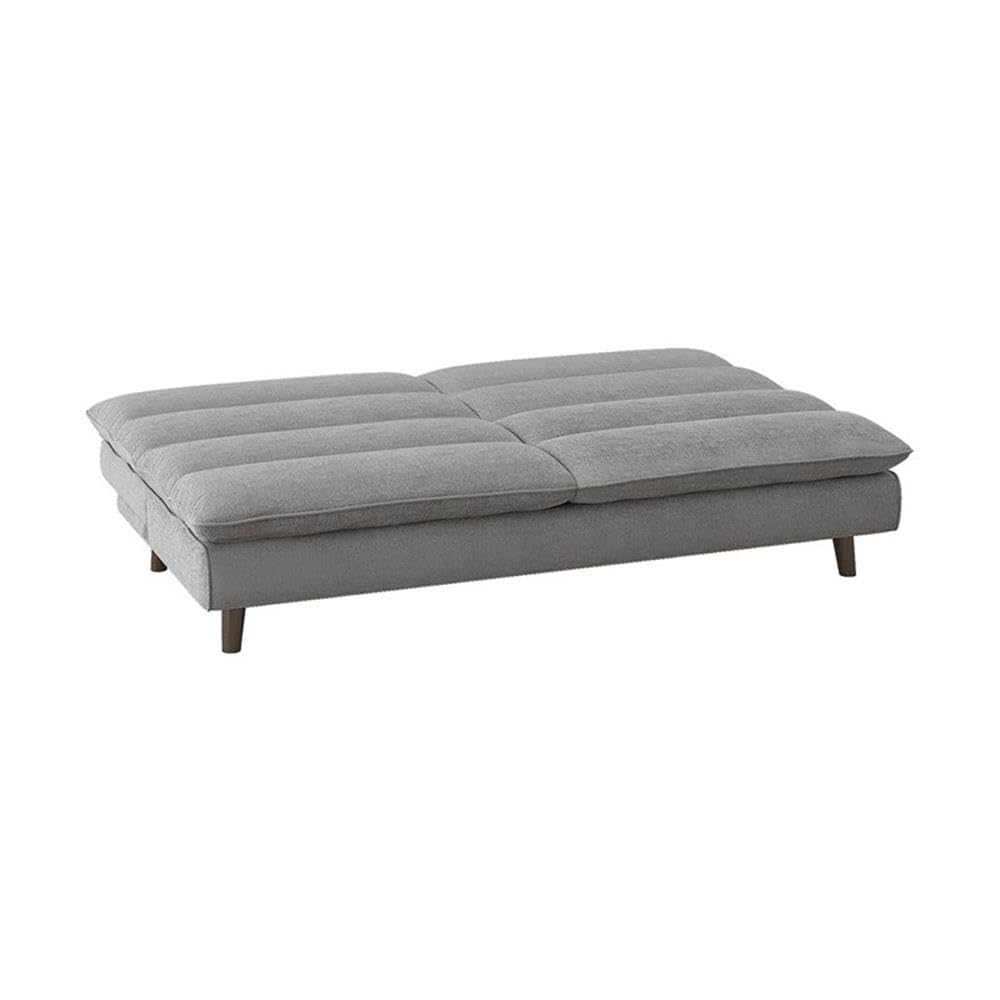 Lexicon Manisha Futon Sofa Sleeper Bed, Gray