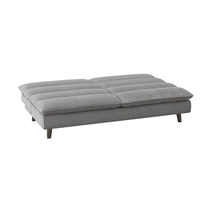 Lexicon Manisha Futon Sofa Sleeper Bed, Gray