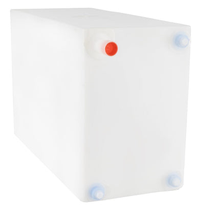 RecPro RV Fresh Water Tank 16 Gallon for Drinking and Potable Water | 24" x 10" x 15.5" | Fresh or Gray Water Plastic Storage | Made in America