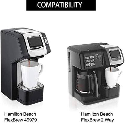 HASMX Replacement Single Serve Coffee Grounds Basket for Hamilton Beach FlexBrew Models, 1-Pack