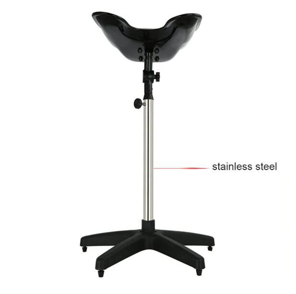 Portable Backwash Shampoo Sink, Mobile Salon Washing Hair Basin Adjustable Shampoo Basin Stand for Professional Use in Salons Barbershop Or Home Use