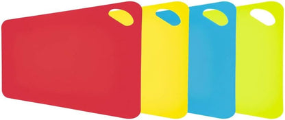 Cutting Boards Set of 4, Southern Homewares, Durable Flexible Plastic Kitchen Food Prep Mats