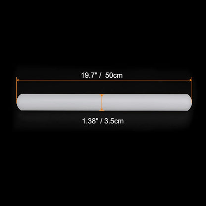 20 Inch 1.38 Inch HARFINGTON Fondant Rolling Pin x PP Plastic Non-Stick Fondant Roller Dough Roller Kitchen Decorating