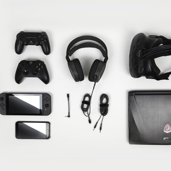 SteelSeries Arctis 3 - All-Platform Gaming Headset - for PC, PlayStation 5, Xbox One, Nintendo Switch - Black