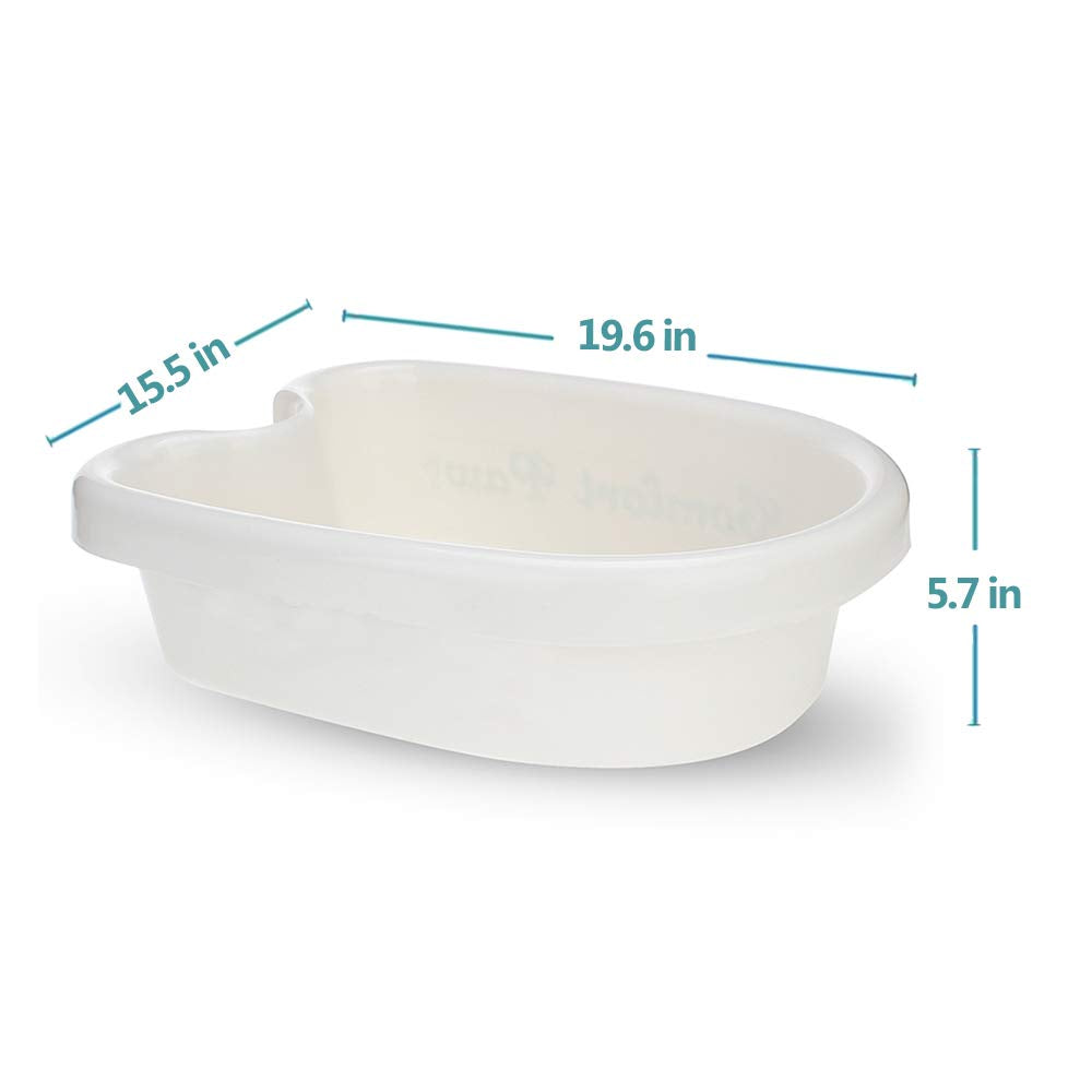 Vitaciti Professional Ionic Foot Bath Basin Tub Perfect for Birthday for All Detox Foot Soak Machines Heavy Duty Tub,Feet Massage Tube for Soak, or Detox