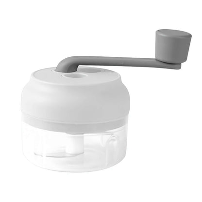 Baby Food Grinder & Manual Garlic Chopper, Portable Hand Operated Garlic Crusher Garlic Mincing Tool Garlic Masher Handheld Garlic Press for Outdoor Picnics and Home Use