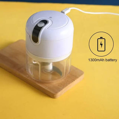 Automatic Wireless Chopper, Portable Electric Mini Kitchen Blender for Garlic, Vegetable, Fruit, Meat, Salad, Baby