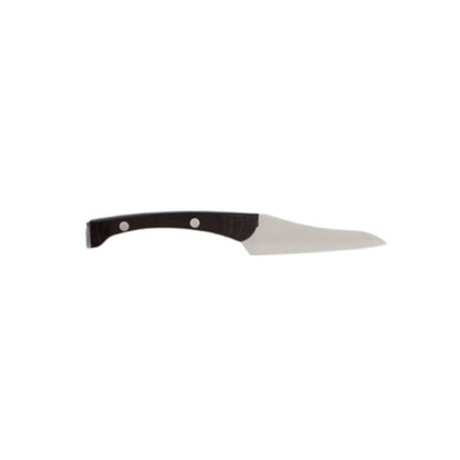 Knork Pakkawood Walnut Paring Knife, 3.5 Inch High Carbon Stainless Steel, 2 Piece Set