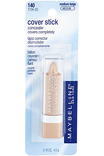 Maybelline New York Cover Stick Corrector Concealer, Ivory, 0.16 oz.