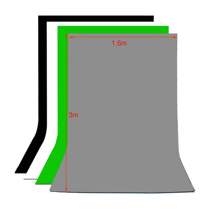 Photo Studio Softbox Umbrella Lighting Kit Background Support Stand 4 Backdrop