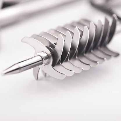 DECHOUS Stainless Steel Parsley Chopper, Manual Mint Herbs Spices Grater, Vegetable Grinding Tool