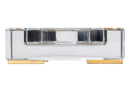 Crystal Diffuser Dish — By Alice Lane Home Collection — Diffuser Tray — Candle Dish Holder — for Home Decor