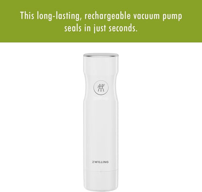 ZWILLING Fresh & Save Handheld Vacuum Sealer Machine for Easy Storage