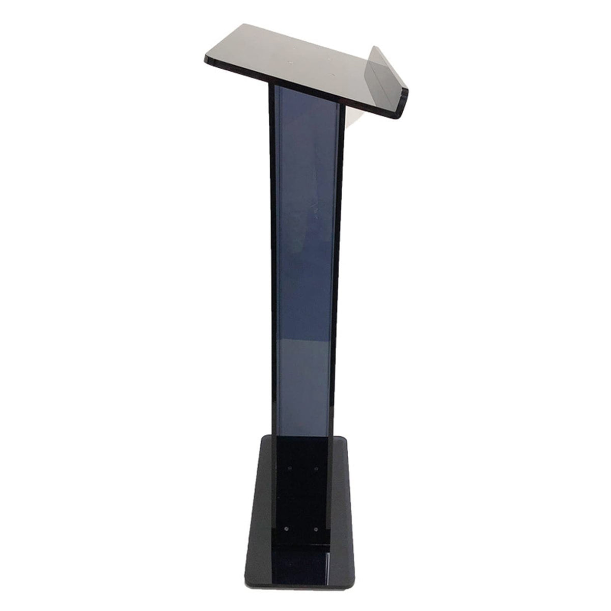 BTZHY Lectern Podium Stand, Acrylic Pulpit Transparent Podium Church Wedding Podium School Stage Host Business Office Furniture Conference Display Stand