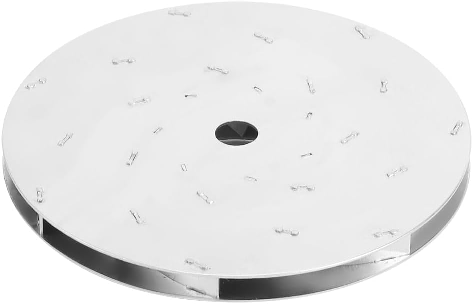 Household Aluminum Vacuum Cleaner Motor Rotating Fan Blade Replacement Accessory for Bagged Canister Vacuum