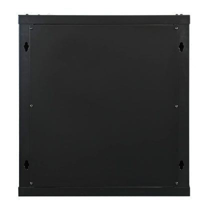 12U Professional Wall Mount Network Server Cabinet Enclosure 19-Inch Server Network Rack Low-Profile Black
