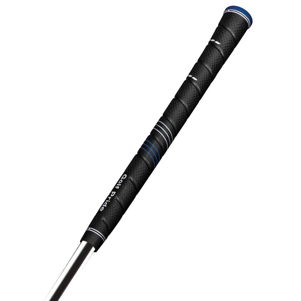 Golf Pride CP2 Wrap Golf Club Grip - Classic Wrap Grip with High-Tack Soft Rubber for Comfort & Control - Less Tension & More Power with Plus4 Technology - Standard - Black