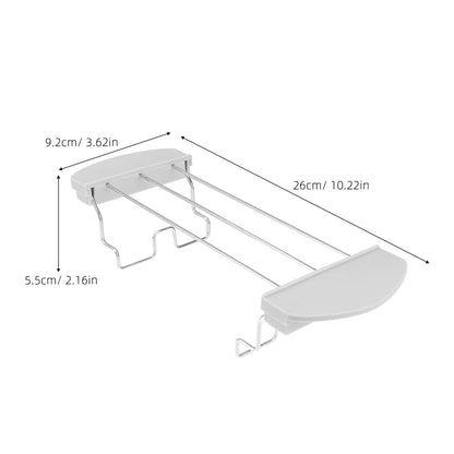 COLLBATH Toaster Warming Rack for Bread and Sandwiches Heat-Resistant Kitchen Accessory Adjustable Toast Holder for Toaster Oven for Grilling and Warming