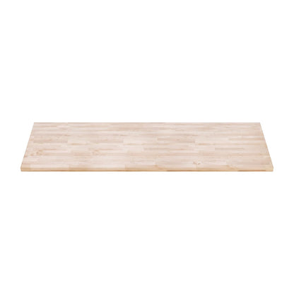 DuraSteel 30x72 Butcher Block Countertop - Maple Solid Wood Workbench for Kitchen, Restaurant, Cabinet, Desk Top, Wood Board, Large Counter Cutting Island Long, Bakery Worktable Dough - Table Top Only