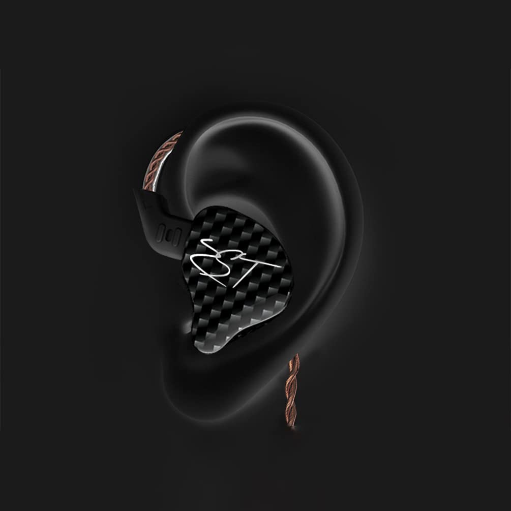 KZ ZST 1BA 1DD in Ear Earphone Clear HiFi Monitor Earbuds Wired Sport Gaming Earphone for Musician Singer Audiophile