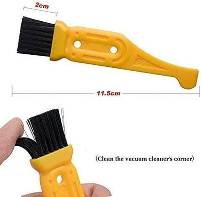 COSIN Replacement Parts Kit for Roomba i7+ i3+ i6+ i8+Plus E5 E6 E7 Vacuum Cleaner,2Set Multi-Surface Rubber Brushes & 10Efficiency HEPA Filters & 10Sweeping Side Brushes & 10 Dirt Disposal Bags
