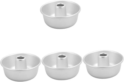 4pcs Donut Pan for Baking, Aluminum Alloy Donut Mold Cake Pan, Baking Tools for Muffins, Cupcakes