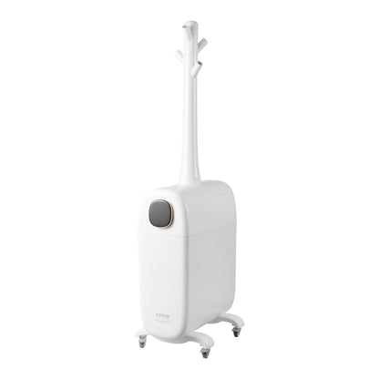 VEVOR Humidifier for Home Large Room, Commercial Humidifier for Whole House 1291.7 sq ft, 16L Water Tank & Night Light & 12h Timer & Auto Shut-Off, Greenhouse, Commercial Branch Tube w/ 360° Nozzle