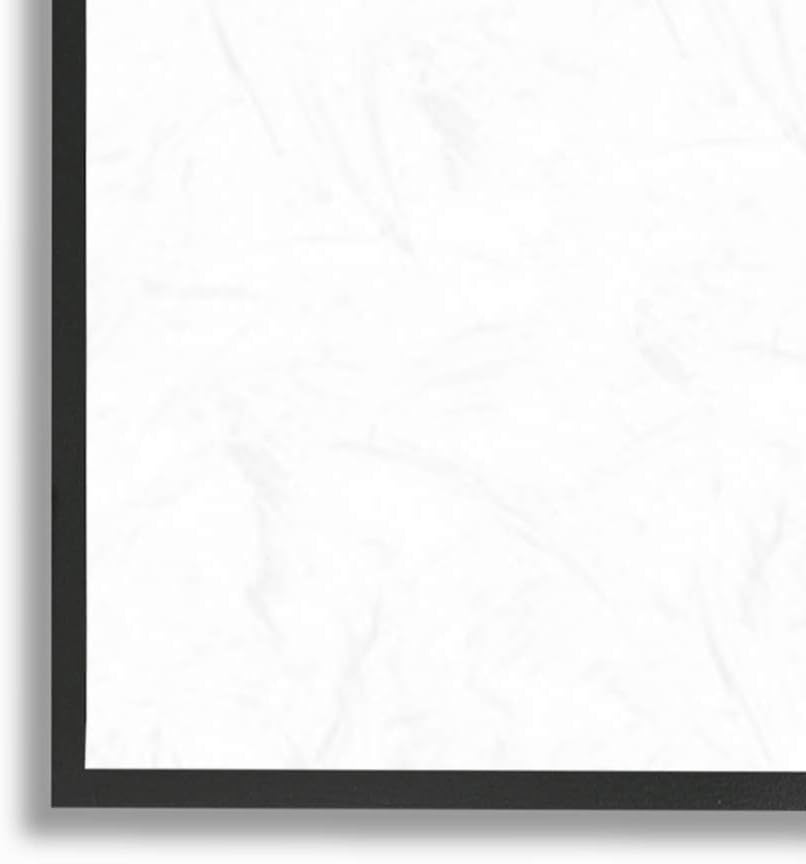 Stupell Industries Autumn Meadow Landscape Wall Art - Moose Elk Red Orange Black Framed Design, 11 x 14