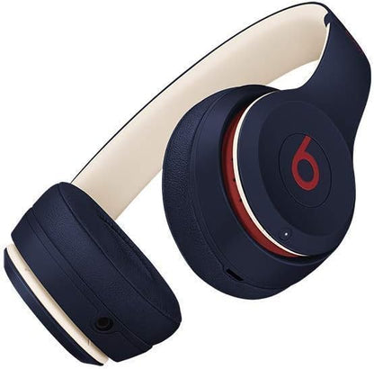 Beats Solo3 Wireless On-Ear Headphones - Beats Club Collection - Club Navy (Renewed)