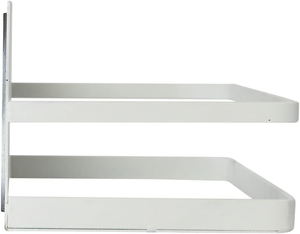 Household Essentials Metal Spice Organizer - Magnetic, White