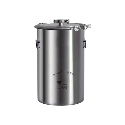 60L 304/316 New stainless steel fermentation barrel wine barrel fermenter self-brewed wine sealed barrel wine making equipment (316 without tap)