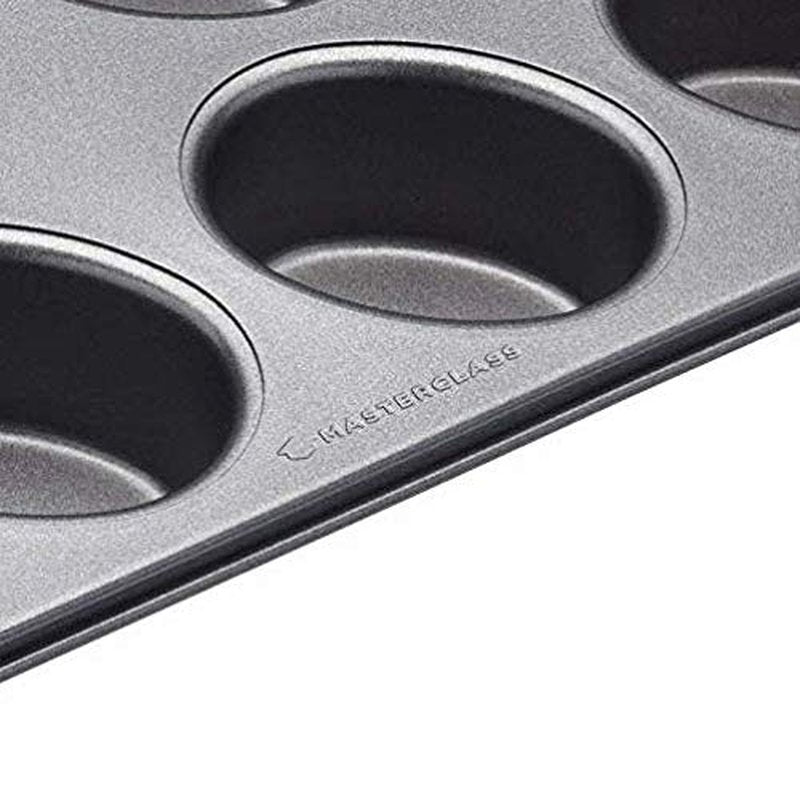 MasterClass 12-Hole Non-Stick Friand Tin, 35.5 x 26.5 cm