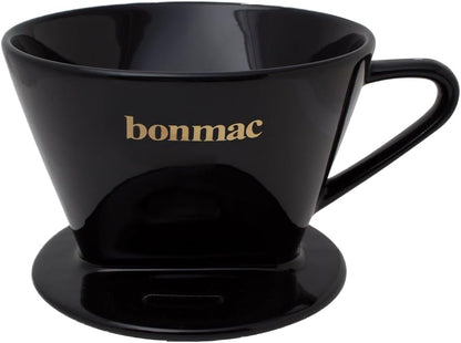 CD-2B Black #813004 Coffee Dripper with Major Spoon for 2-4 Cups